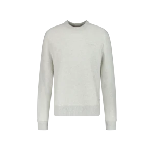 Pull Col Rond Molleton Gris