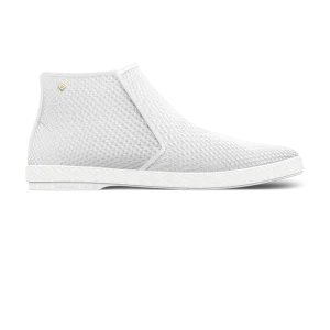 Classique Maille Bottes Blanche