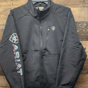 Manteau Ariat Homme Jacket - Softshell - Black / Multi